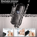 USB Rechargeable Mini Nose Hair Trimmer