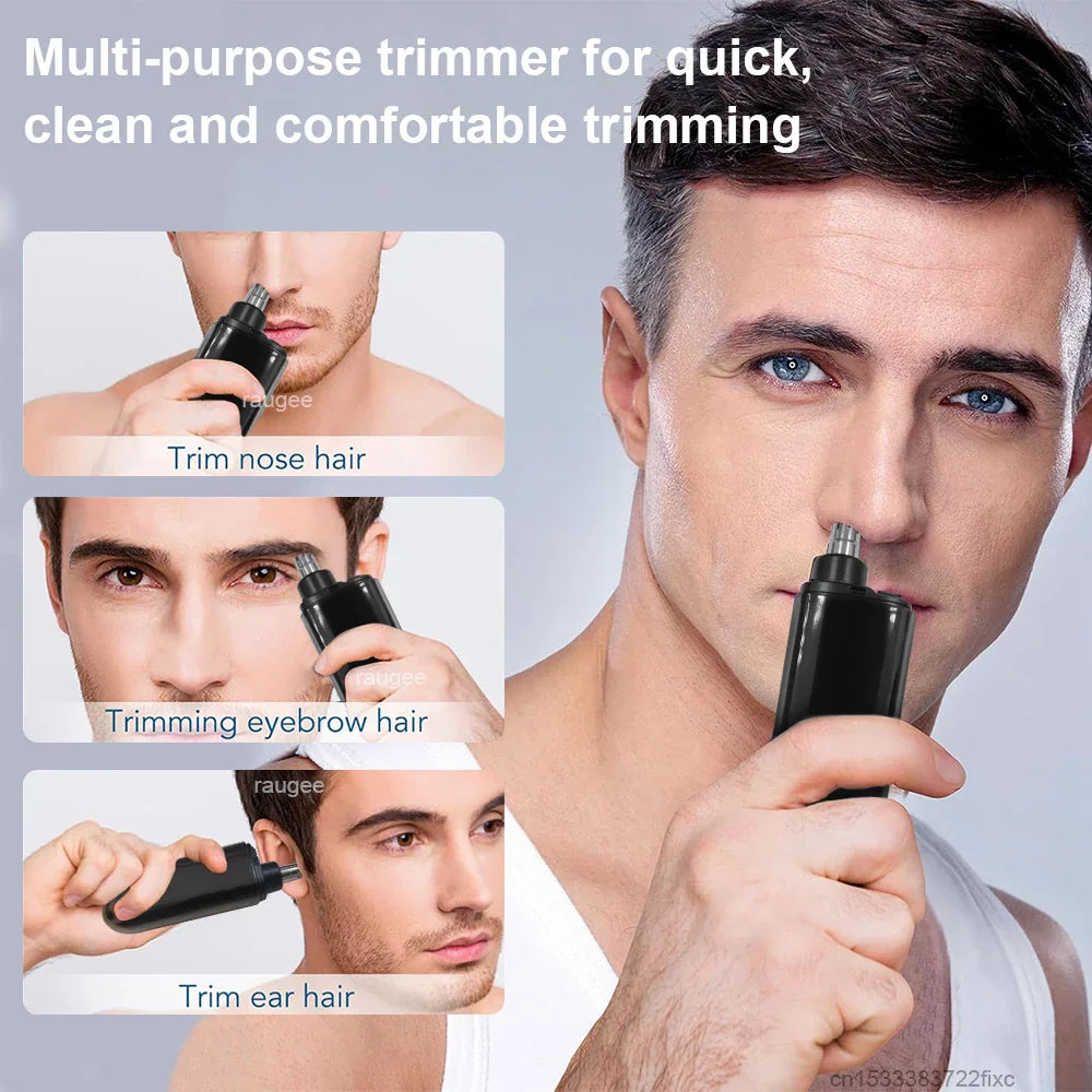 USB Rechargeable Mini Nose Hair Trimmer