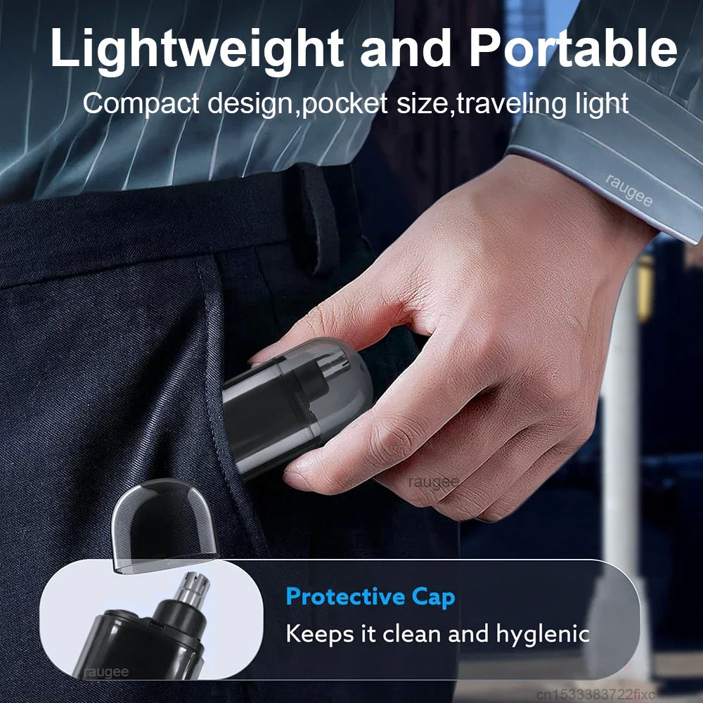 USB Rechargeable Mini Nose Hair Trimmer