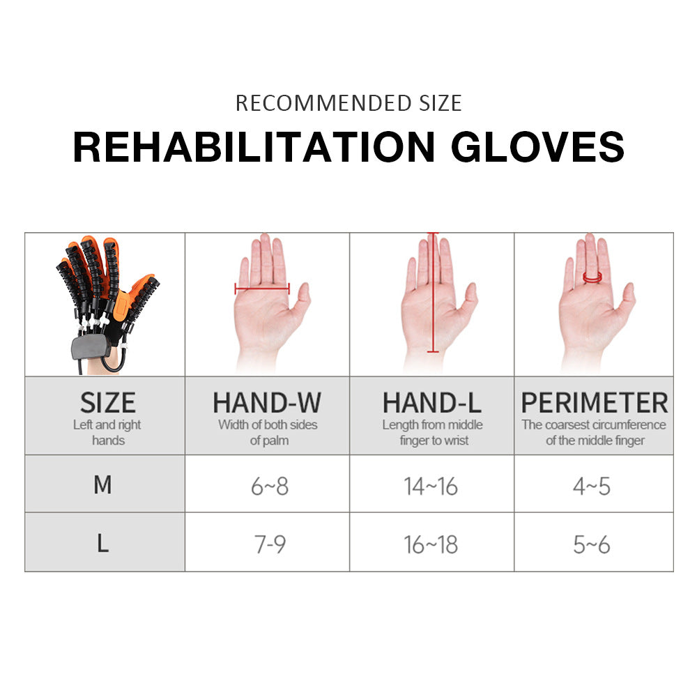 Intelligent Electric Hand Robot Rehabilitation Finger Training Gloves
