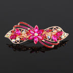 Crystal hair clip