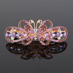 Crystal hair clip