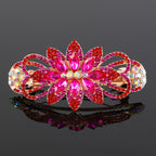 Crystal hair clip