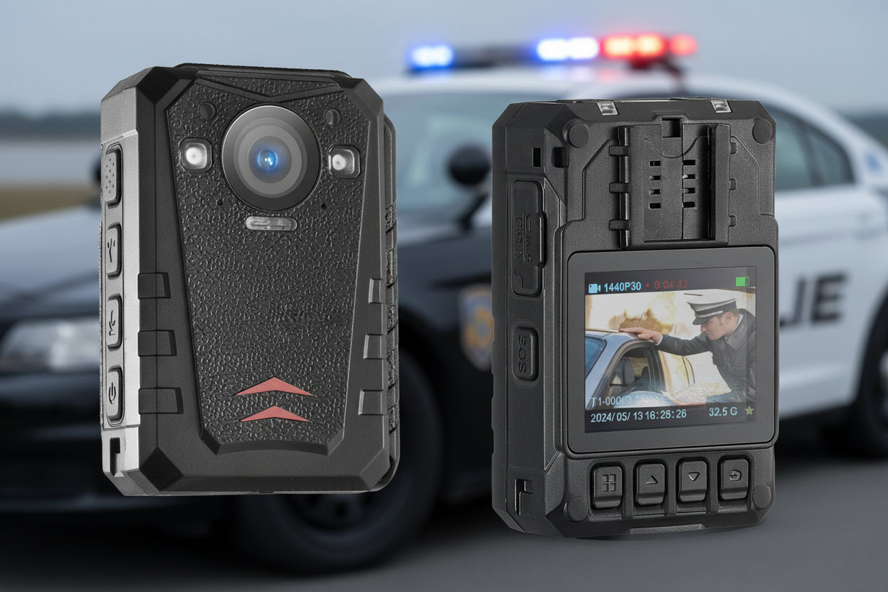 1440P HD Police Body Camera, 128GB Body Cam With Audio Video Recording Picture