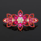 Crystal hair clip