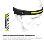 USB Rechargeable Sensor Headlamp