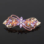 Crystal hair clip