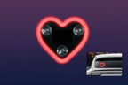 Solar Heart Car Interior Ambient Light