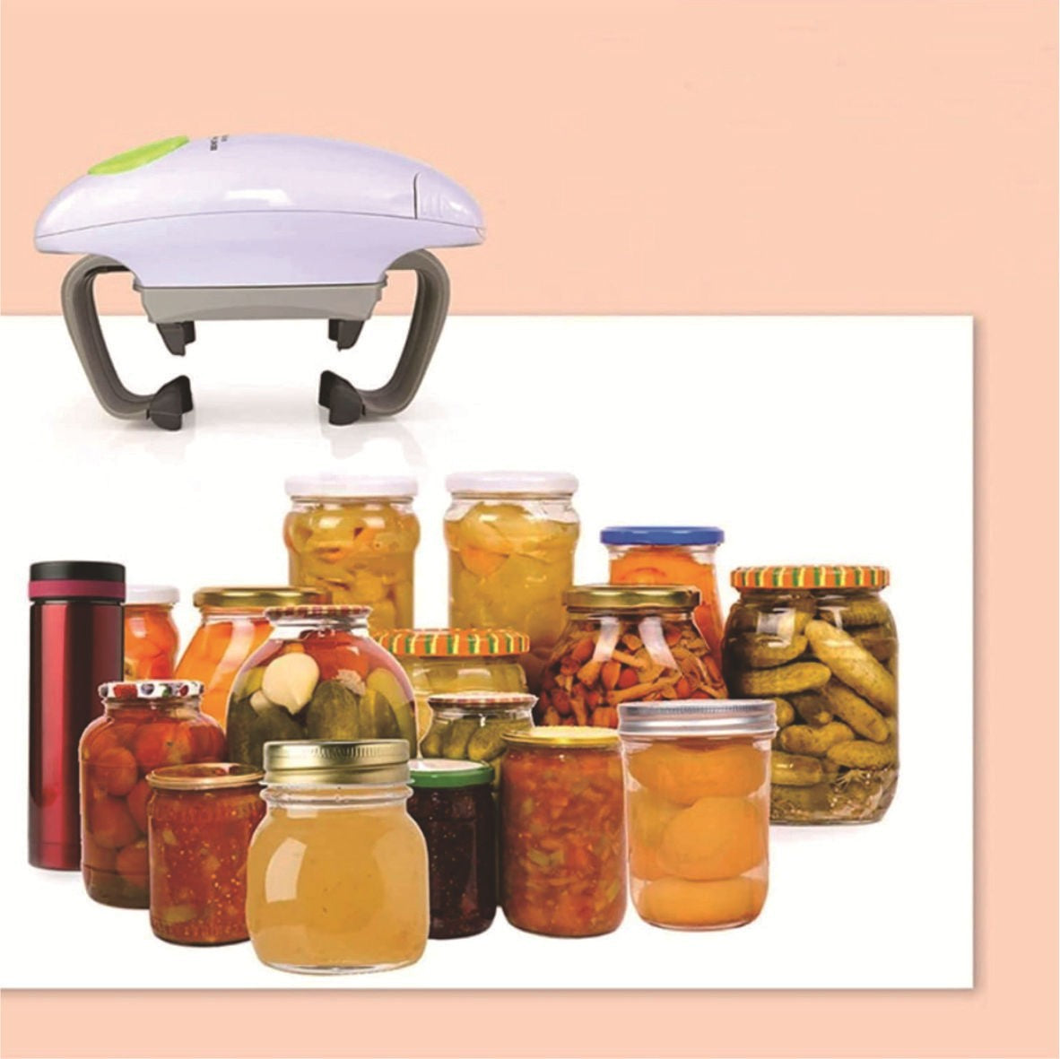 Automatic Electric Can Opener and Bottle Opener