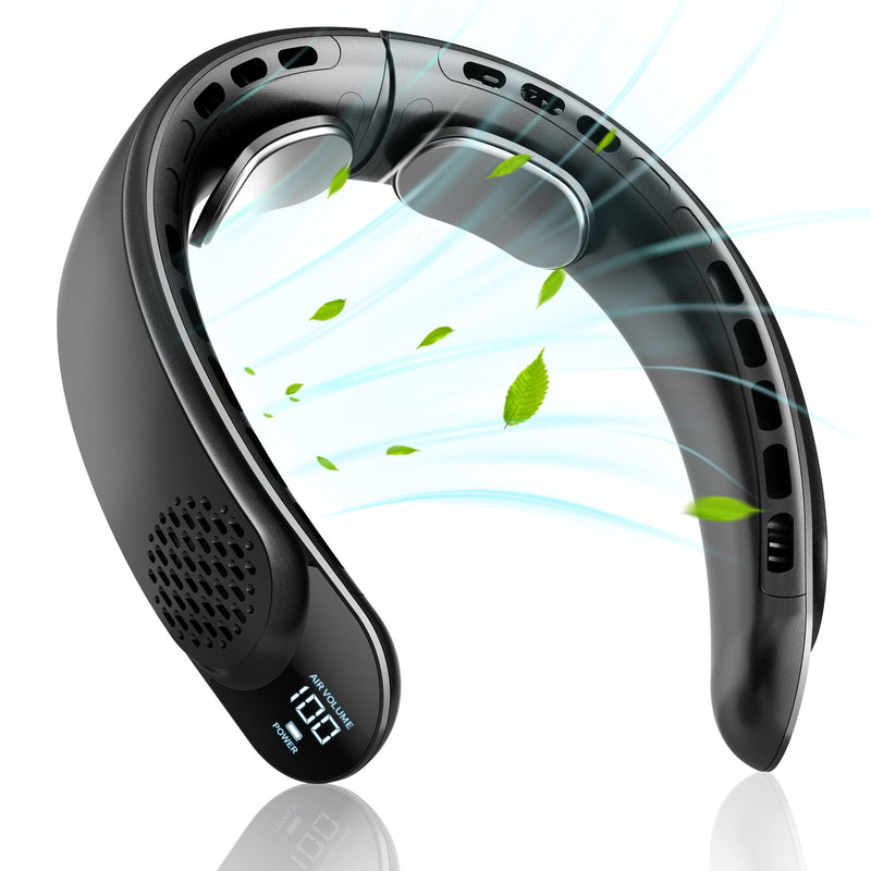 Portable Neck Fan – Hands-Free Personal Cooling