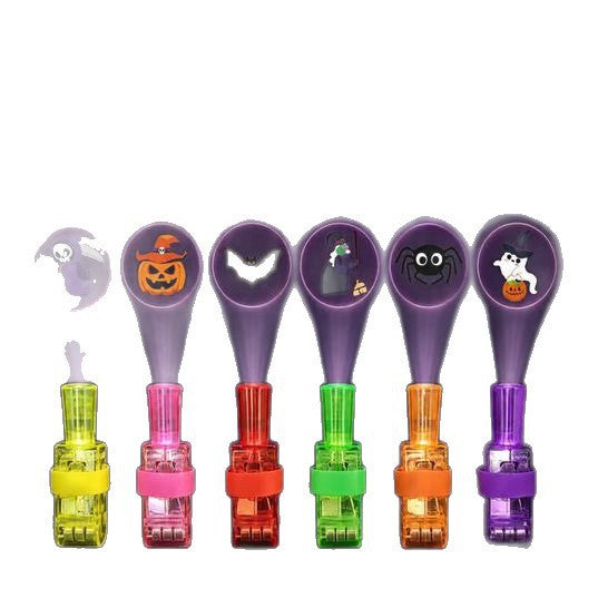 LED glowing ring for Halloween projection light