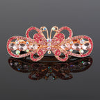 Crystal hair clip