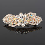 Crystal hair clip