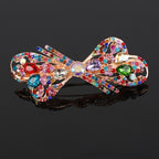 Crystal hair clip