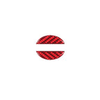 Carbon Fiber Steering Wheel Decorative Sticker