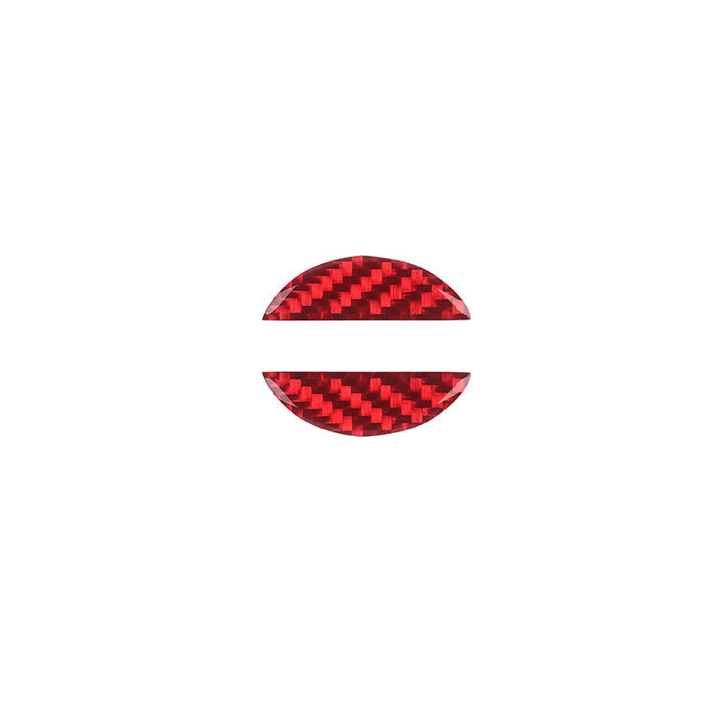 Carbon Fiber Steering Wheel Decorative Sticker