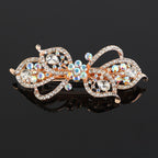 Crystal hair clip