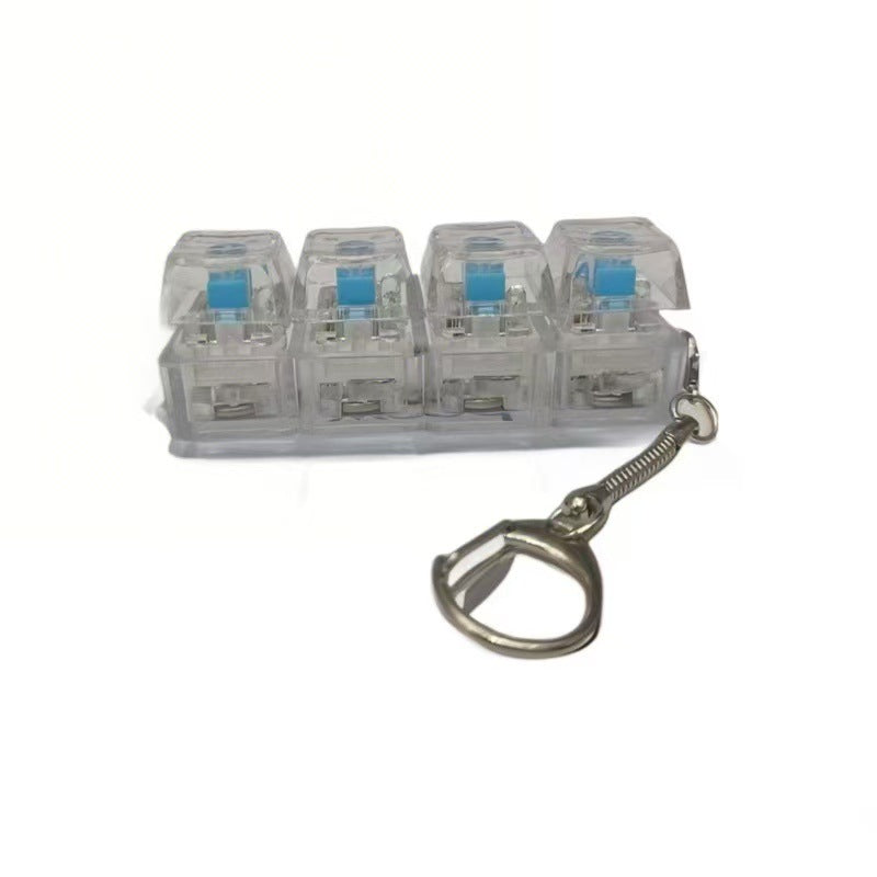 RGB Light Up Keyboard Switch Stress Relief Toy