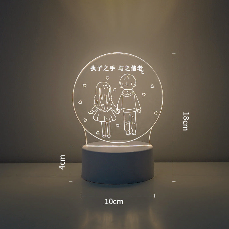 Creative LED Night Light with Gift Box