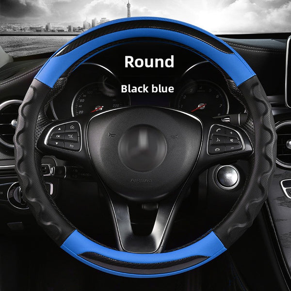 Black Blue Round / 38cm