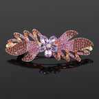 Crystal hair clip