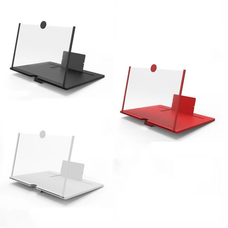 3d Screen HD Mobile Phone Magnifier Mobile Desktop Screen Amplifier Stretch Phone Stand 10 Inch