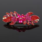 Crystal hair clip
