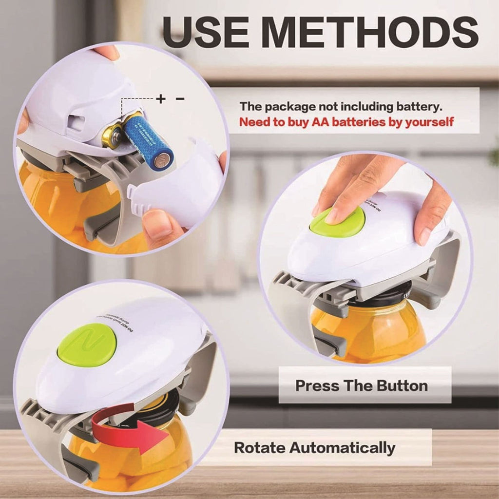 Automatic Electric Can Opener and Bottle Opener