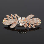 Crystal hair clip