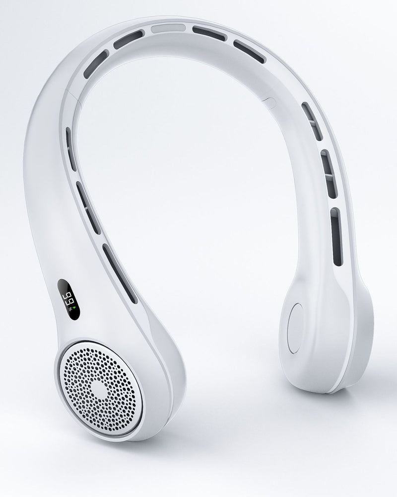Portable Neck Fan – Hands-Free Personal Cooling