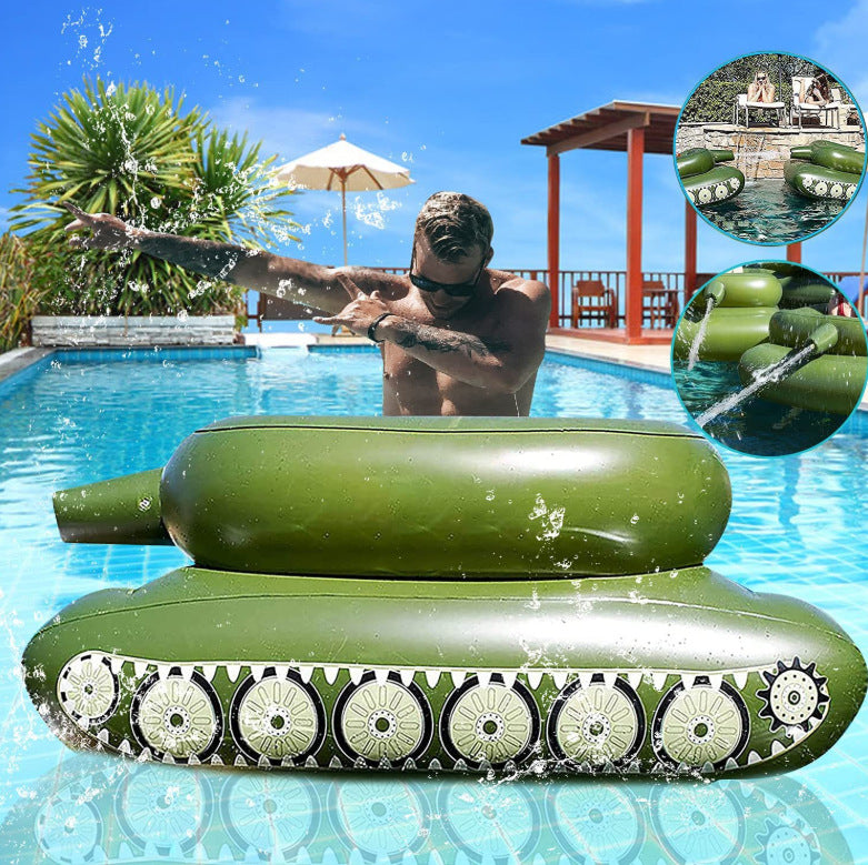 Inflatable Tank Water Spray Toy