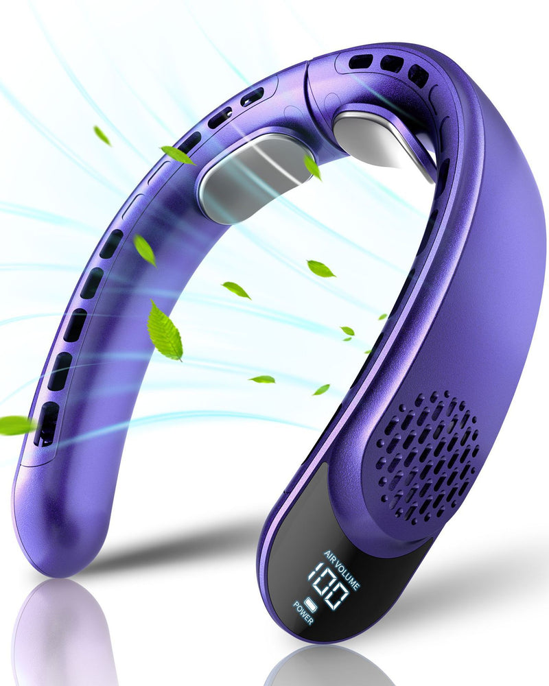 Portable Neck Fan – Hands-Free Personal Cooling