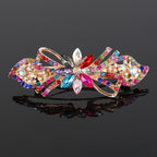 Crystal hair clip