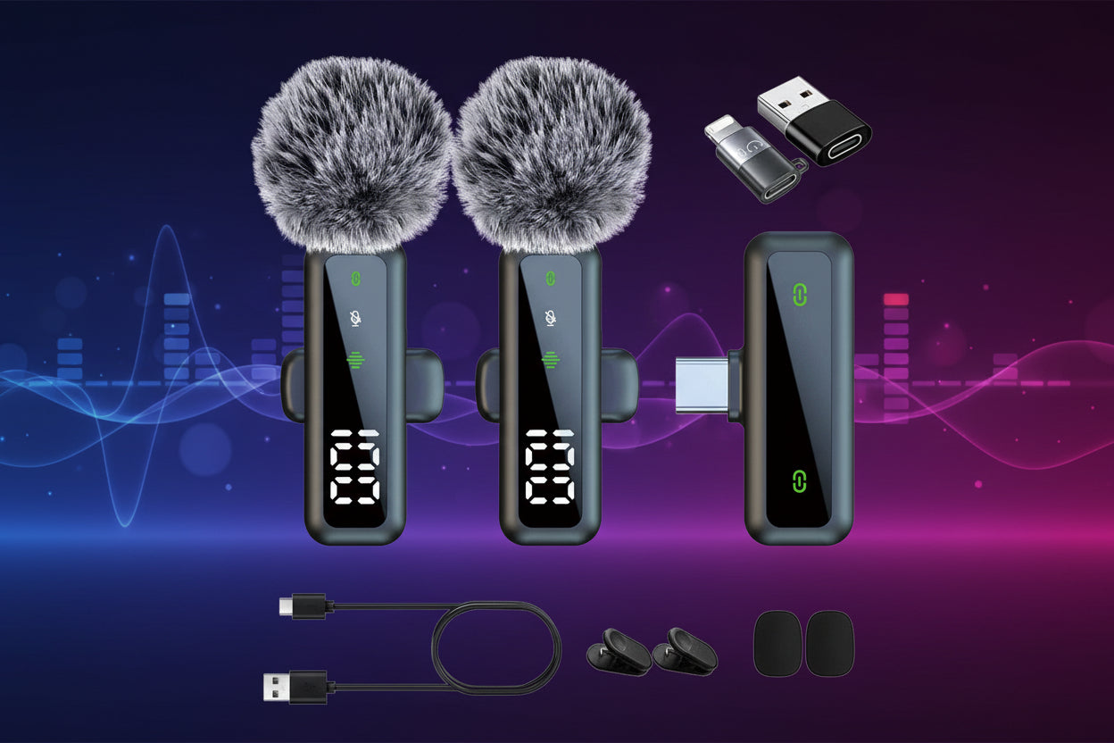 Wireless lavalier microphone