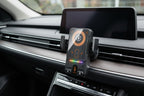 Electric Rotating Car Phone Holder with Wireless Charging
