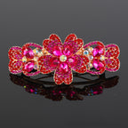 Crystal hair clip