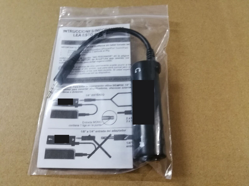 Guitar Audio Adapter for iPhone & iPad