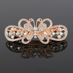 Crystal hair clip