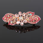 Crystal hair clip