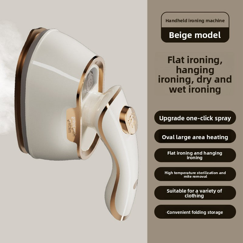 Portable Handheld Garment Steamer with Multi-Voltage Support