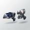 Electric Rotating Car Phone Holder with Wireless Charging